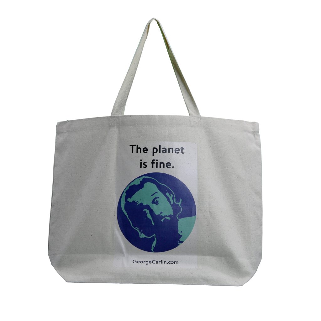 The Is Fine Tote Bag The Official Carlin Store